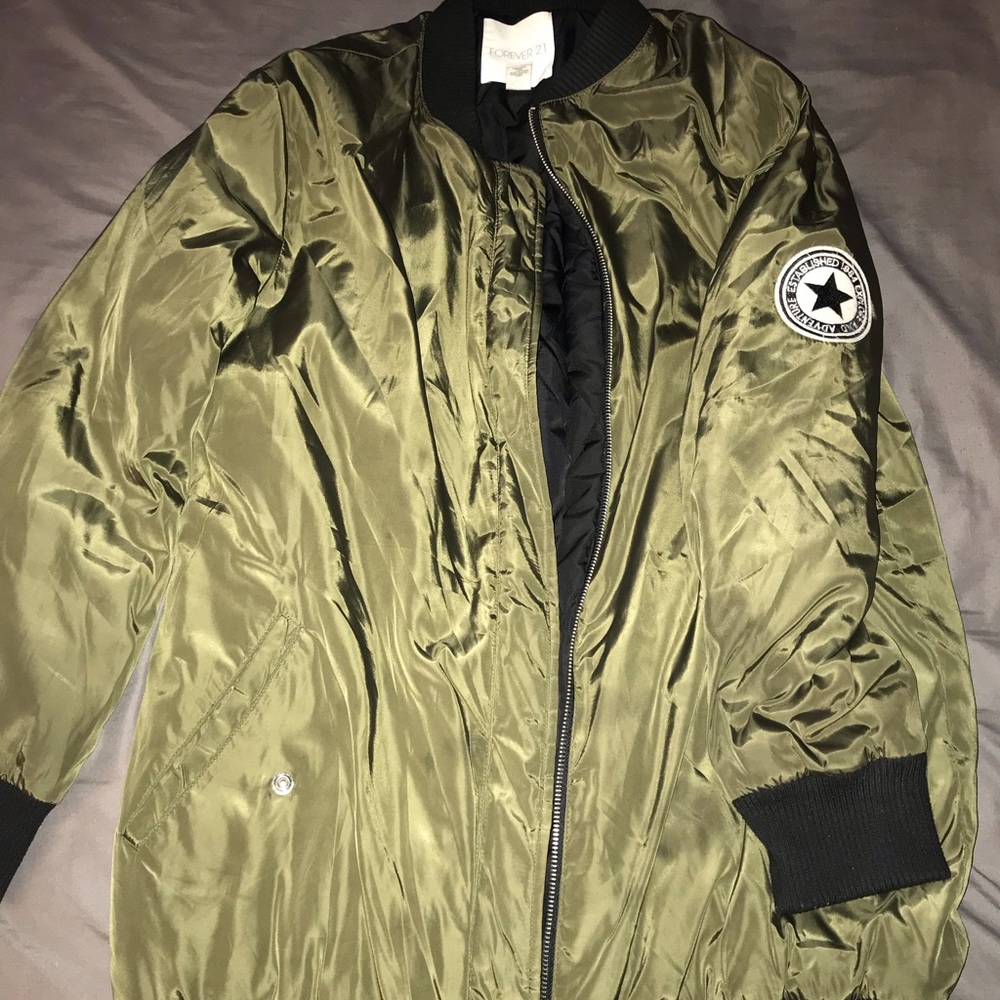 Green jacket